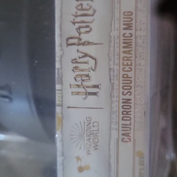 Harry Potter Cauldron Soup Ceramic Mug Boxed Lid Spoon Fab - Picture 5 of 7